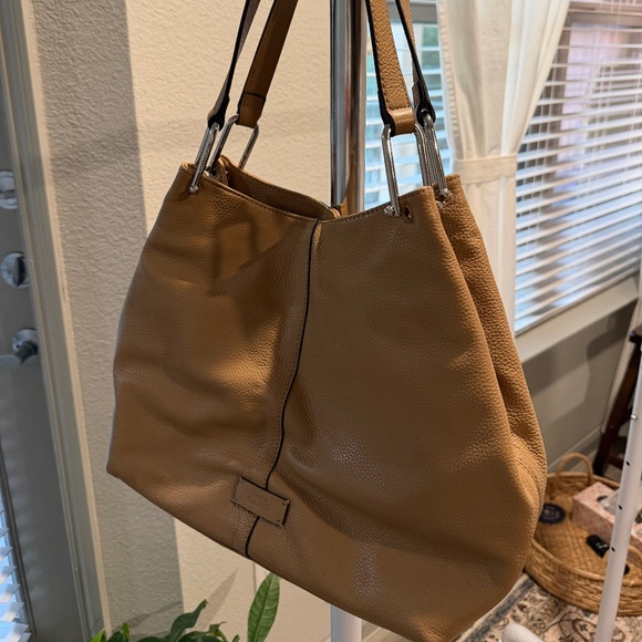 Vince Camuto Pebbled Leather Shoulder Bag - Picture 4 of 6